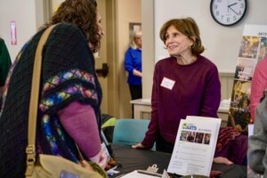 COA member Joan Ivler at Community Day 2025