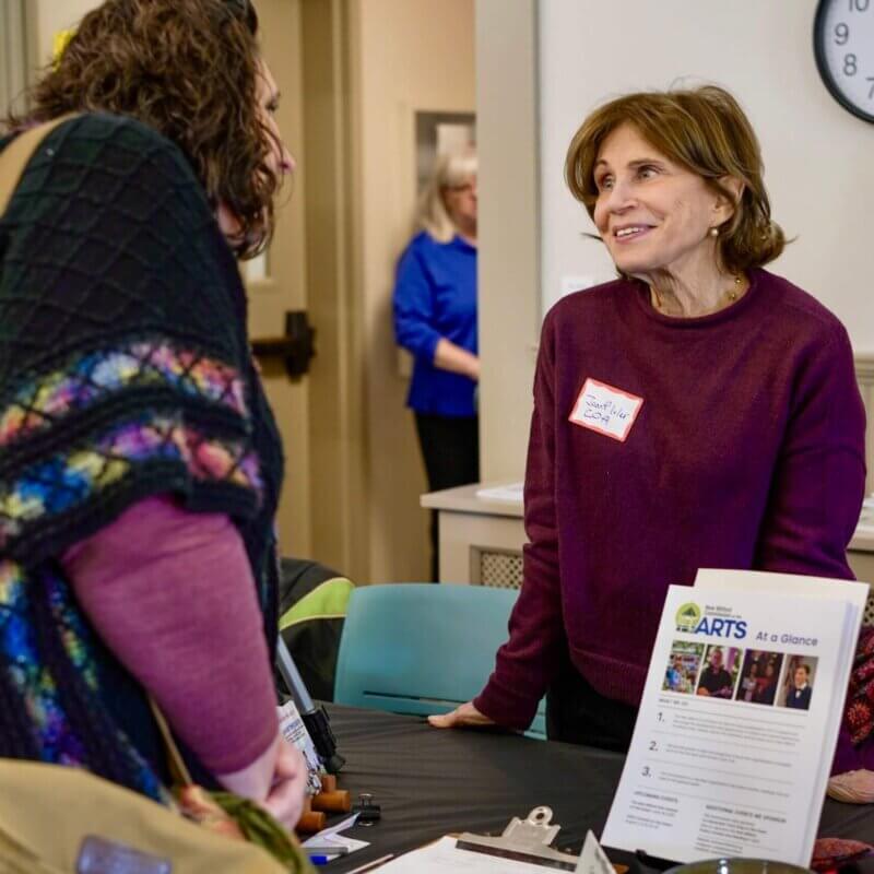 COA member Joan Ivler at Community Day 2025